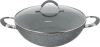Вок Fissman Iron Stone Ø32х9см зі скляною кришкою