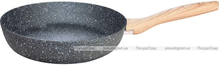 Сковорода Fissman Grandee Stone Ø28см с антипригарным покрытием FissEcoStone