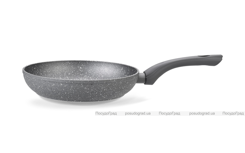 Сковорода Fissman Rock Stone Ø20см с антипригарным покрытием Platinum Forte
