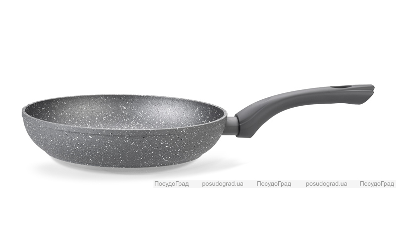 Сковорода Fissman Rock Stone Ø24см з антипригарним покриттям Platinum Forte