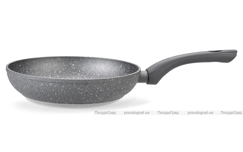 Сковорода Fissman Rock Stone Ø26см з антипригарним покриттям Platinum Forte