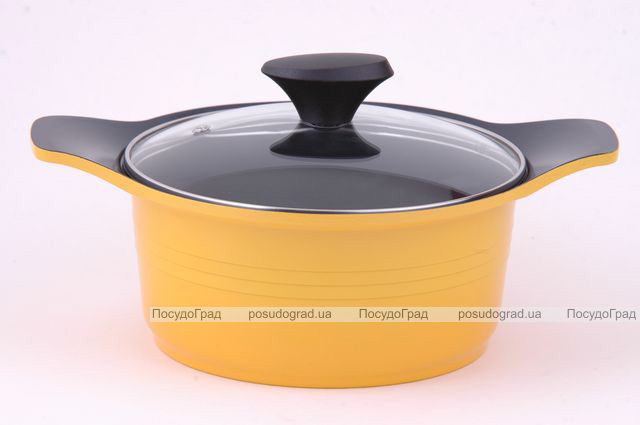 Каструля Fissman Assorty 2.5л алюміній з антипригарним покриттям