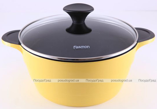 Каструля Fissman Rainbow 3.8л з керамічним антипригарним покриттям