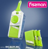 Терка-шинківниця Fissman з контейнером, 4 змінних леза, з контейнером