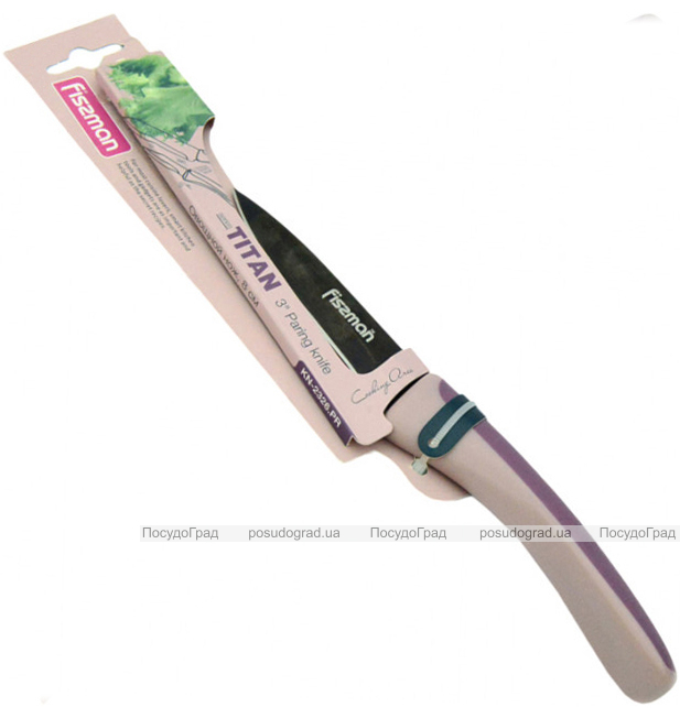 Ніж овочевий Fissman Titan 8см з титановим покриттям