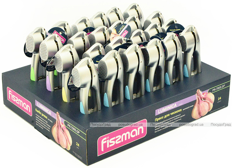Пресс для чеснока Fissman Luminica 16 см из цинкового сплава