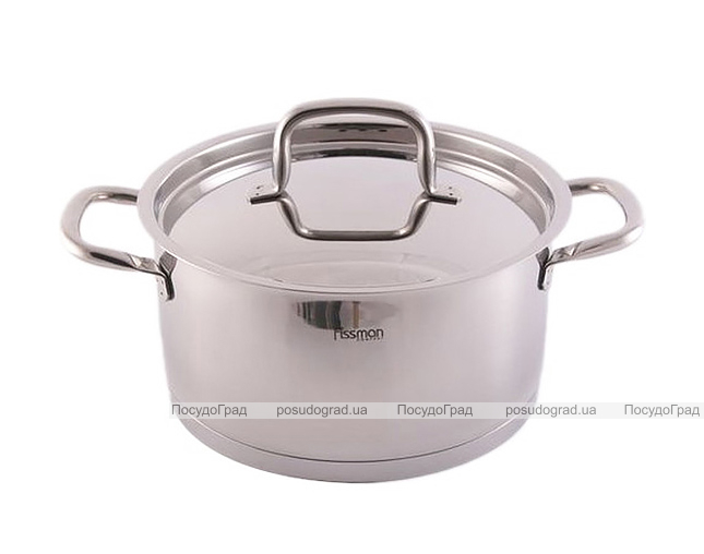 Каструля Fissman WEST 2.2л зі сталевою кришкою