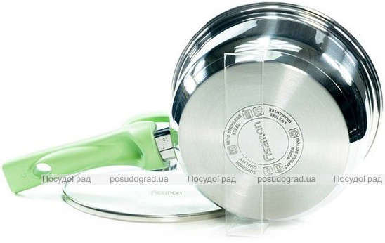 Ківш Fissman Janet 1.6л з нержавіючої сталі з індукційним дном