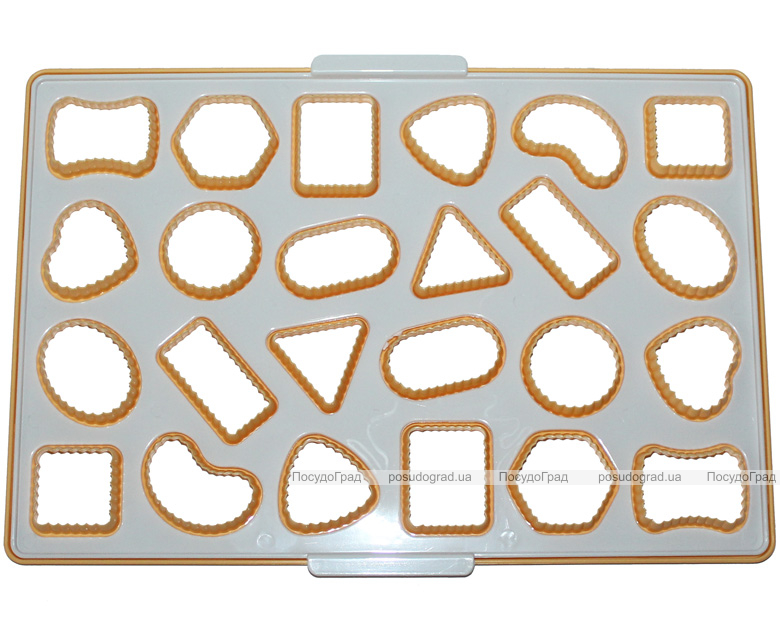 Форма Cookie Cutter для вирубки печива 33х23см 24 осередки