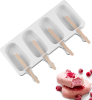 Форма для морозива IceCream Pro силіконова, планшет на 4 порції, 25.7х10.5см