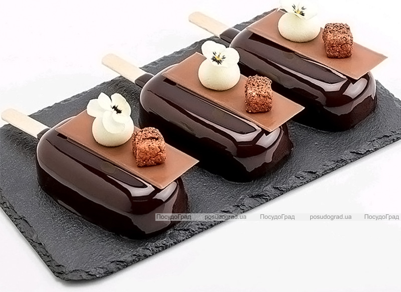 Форма для морозива IceCream Pro Mini силіконова, планшет на 4 порції, 21.3х8.6см