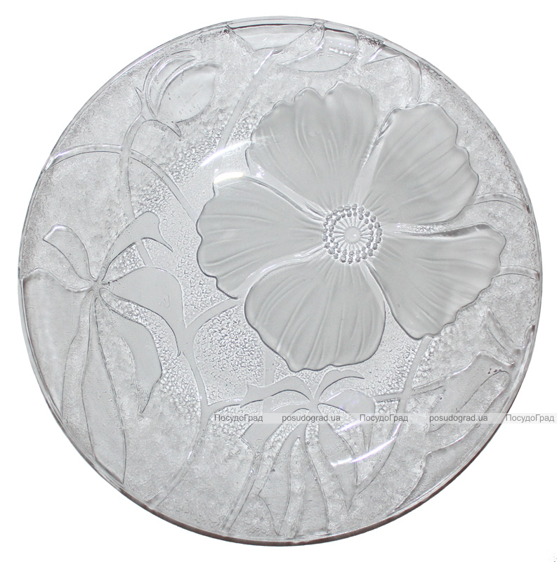 Тарелка KIG Flora Ø25см матовый цветок