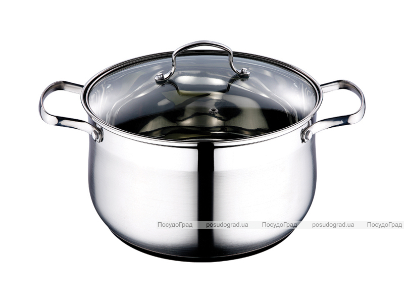 Каструля Kaiserhoff Style Pot 3,9л зі скляною кришкою