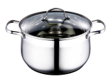 Каструля Kaiserhoff Style Pot 6,5 л зі скляною кришкою