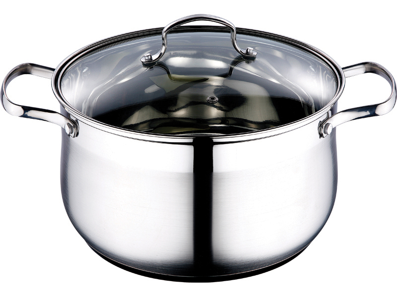 Каструля Kaiserhoff Style Pot 8,2 л зі скляною кришкою