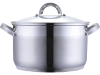 Каструля Kaiserhoff Standard 6,1л зі скляною кришкою