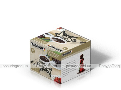 Набір для шоколадного фондю Kaiserhoff 6158 Hot Chocolate 6 предметів