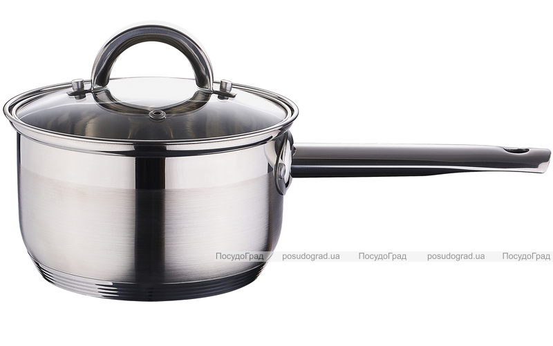 Ківш Kaiserhoff Standard 1,9л зі скляною кришкою