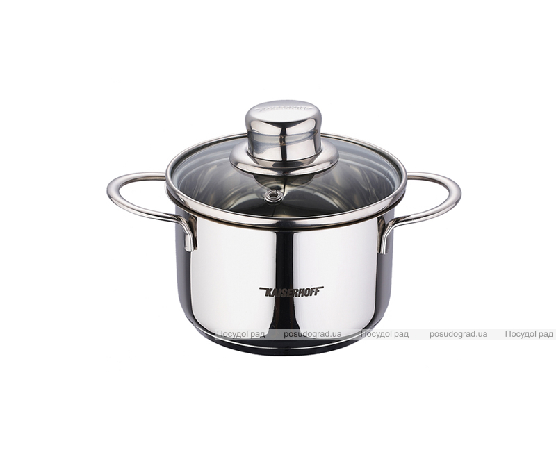 Каструля Kaiserhoff Style Pot Junior 800мл зі скляною кришкою