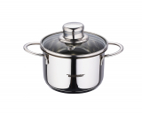 Каструля Kaiserhoff Style Pot Junior 1,2л зі скляною кришкою