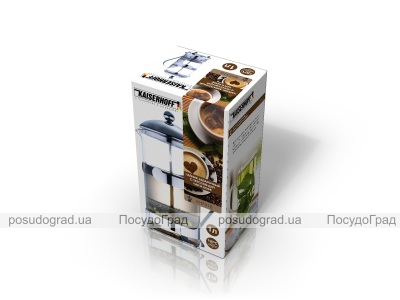 Френч-прес Kaiserhoff 7310 1000мл Coffee&Tea Plunger