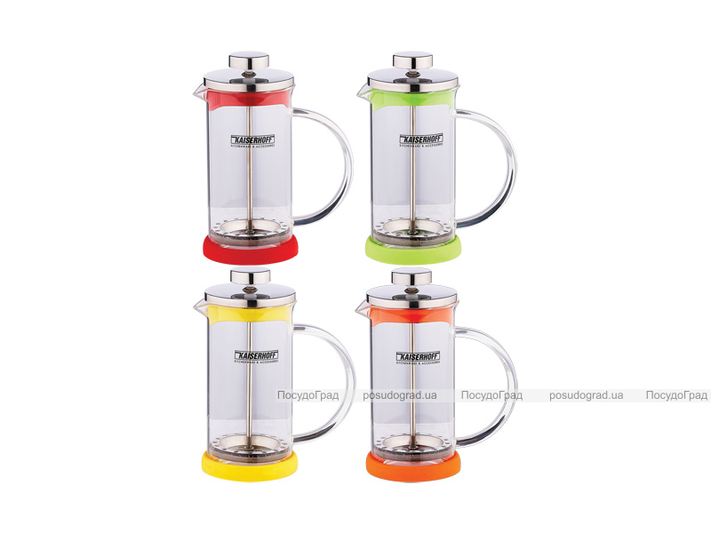 Френч-прес Kaiserhoff 7314 350мл Glass Plunger
