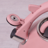 Чайник Kamille Whistling Kettle 3л зі свистком і скляною кришкою