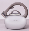 Чайник Kamille Whistling Kettle-I 2.8л зі свистком і скляною кришкою