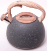 Чайник Kamille Whistling Kettle Granite 2.8л з нержавіючої сталі зі свистком