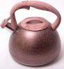 Чайник Kamille Whistling Kettle Granite 2.8л з нержавіючої сталі зі свистком
