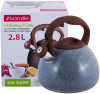 Чайник Kamille Whistling Kettle Granite 2.8л з нержавіючої сталі зі свистком