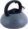 Чайник Kamille Whistling Kettle 3л із нержавіючої сталі зі свистком, сірий граніт