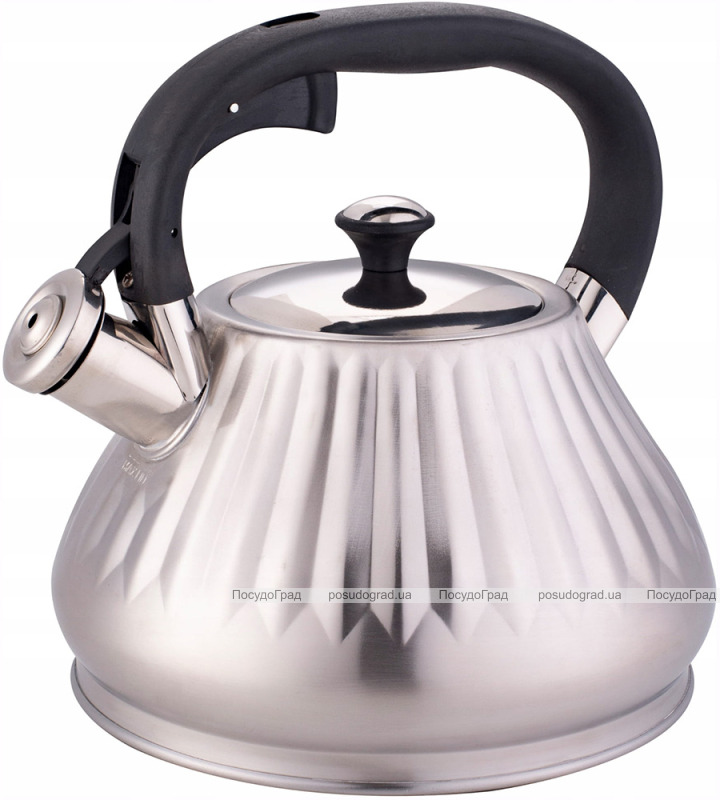 Чайник Kamille Whistling Kettle Marshmallow 3л з нержавіючої сталі зі свистком