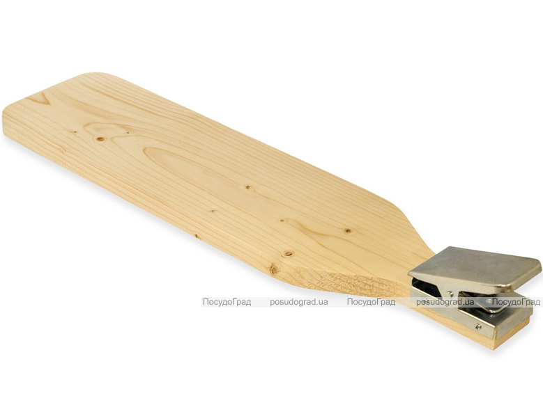 Доска Kamille разделочная 58x14x2см с зажимом для рыбы