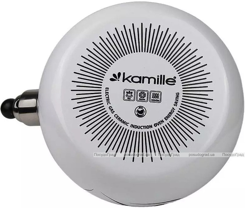 Чайник емальований Kamille "Чашка Чаю" 2.5л зі свистком