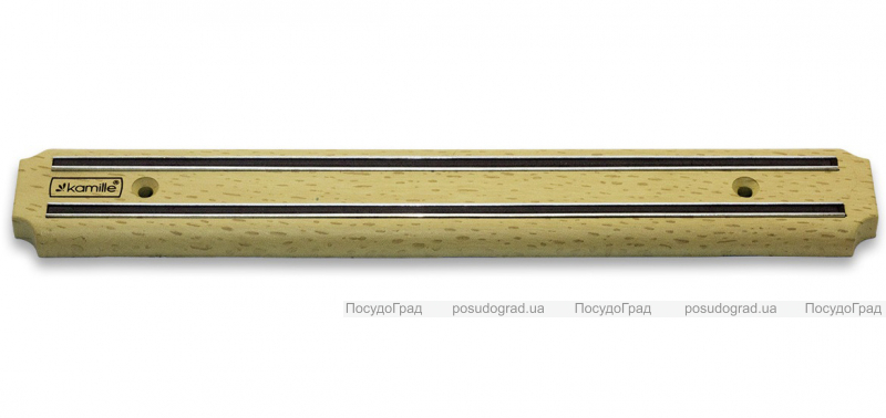 Магнитная планка Kamille Light Wood 34см для ножей