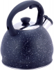 Чайник Kamille Whistling Kettle 2л з нержавіючої сталі зі свистком, чорний мармур