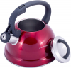 Чайник Kamille Whistling Kettle 1.8л из нержавеющей стали со свистком (синий, красный)