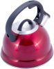 Чайник Kamille Whistling Kettle 1.8л из нержавеющей стали со свистком (синий, красный)