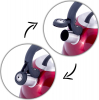 Чайник Kamille Whistling Kettle 1.8л из нержавеющей стали со свистком (синий, красный)