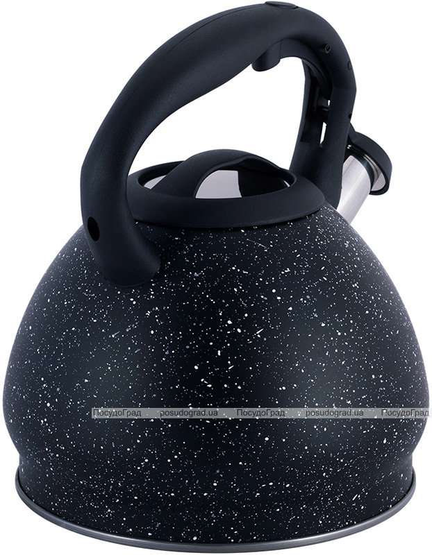 Чайник Kamille Whistling Kettle Marble 2.7л з нержавіючої сталі зі свистком
