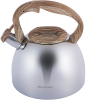 Чайник Kamille Whistling Kettle 2.7л з нержавіючої сталі сатин зі свистком