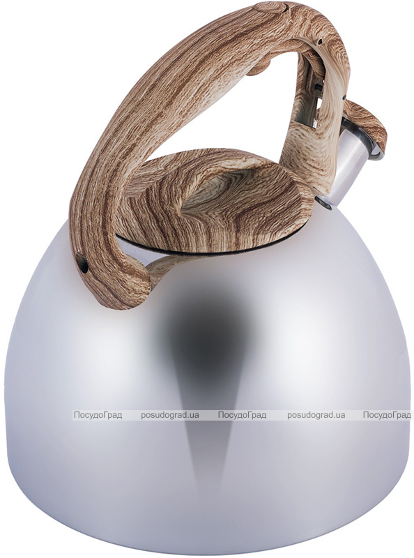 Чайник Kamille Whistling Kettle 2.7л з нержавіючої сталі сатин зі свистком