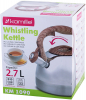 Чайник Kamille Whistling Kettle 2.7л з нержавіючої сталі сатин зі свистком