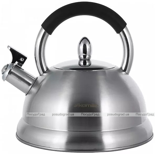Чайник Kamille Whistling Kettle 2.7л з нержавіючої сталі зі свистком
