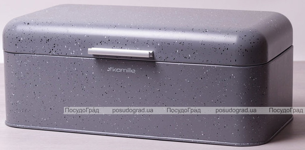 Хлебница Kamille Breadbasket Steel 42.5х23см из нержавеющей стали