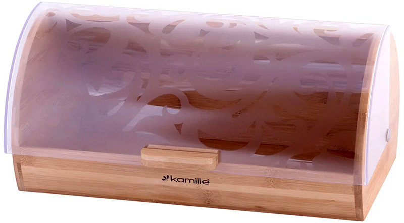 Хлібниця Kamille Breadbasket Wooden Openwork 36х22х17см