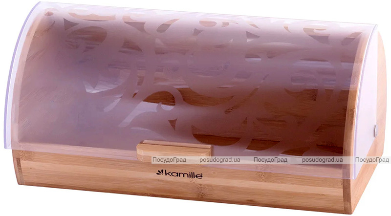 Хлібниця Kamille Breadbasket Wooden Openwork 36х22х17см