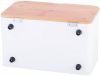 Хлібниця Kamille Breadbasket Steel&Bamboo 35х21.5х21см з нержавіючої сталі