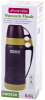 Термос Kamille Glass Violet 600мл дзеркальна колба і 2 чашки